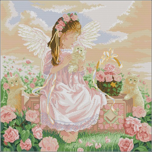 Tender loving care (Ангел и кошка) Tender loving care