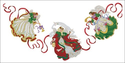Three Christmas Angels