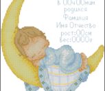 Мальчик - метрика для новорожденных Мальчик - метрика для новорожденных