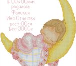 Девочка - метрика для новорожденных Девочка - метрика для новорожденных
