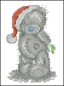 Tatty Teddy with Mistletoe