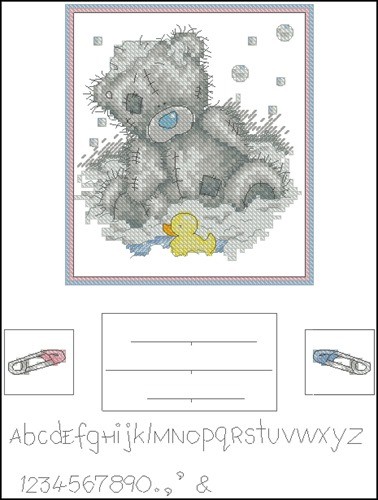 TT112 Bathtime Birthsampler