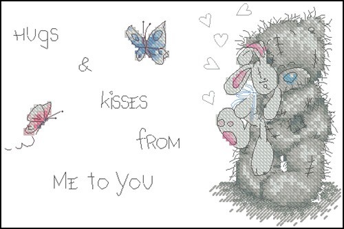 TT107 Hugs & Kisses Door Hanger