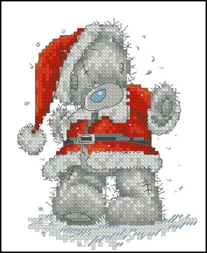 Tatty Teddy Santa