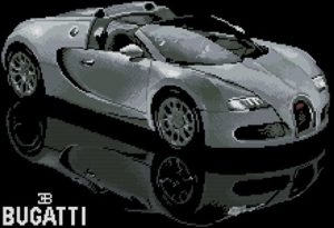 Серебристая Бугатти BUGATTI Серебристая Бугатти BUGATTI