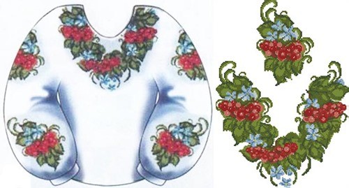 Сорочка "Червона калина"