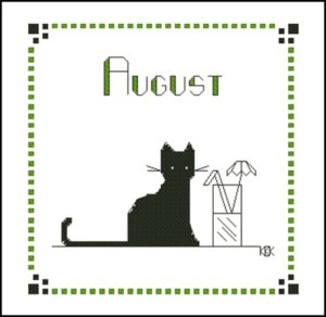 August – Черная кошка