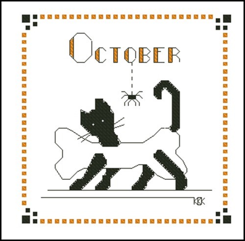 October – Черная кошка