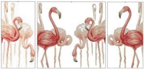 Триптих "FLAMINGO"
