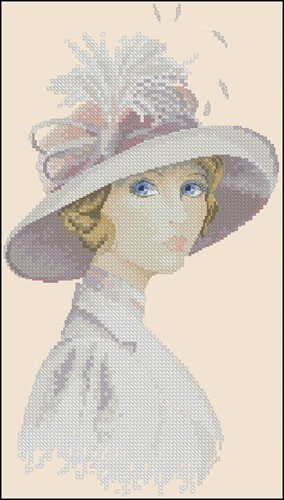 Amelia in a Feathered Hat