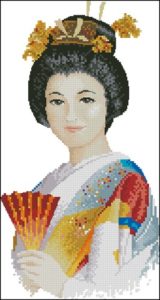 Geisha in Gold Kimono Geisha in Gold Kimono