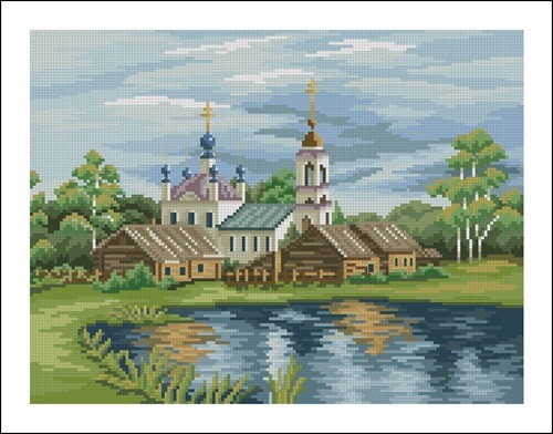 Church by the Lake