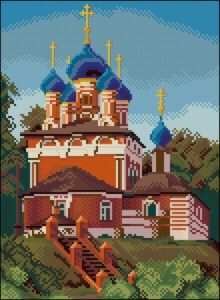Храм в начале весны