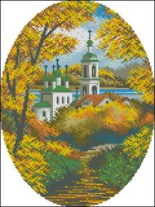 Церковь в овале (осень) Церковь в овале (осень)