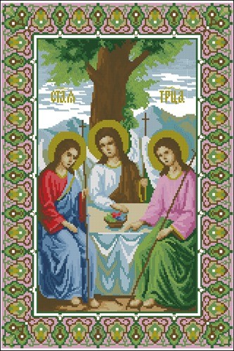 Икона Святая Троица