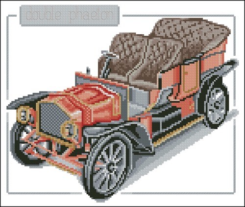 Vintage Double Phaeton Car