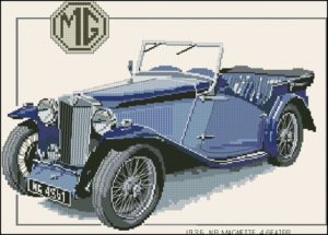 CMG115 - 1936 Magnette (backstitch)