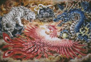 Four Heavenly Beasts - Harai Four Heavenly Beasts-Harai