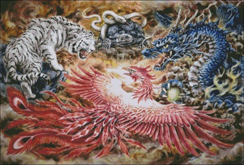 Four Heavenly Beasts-Harai