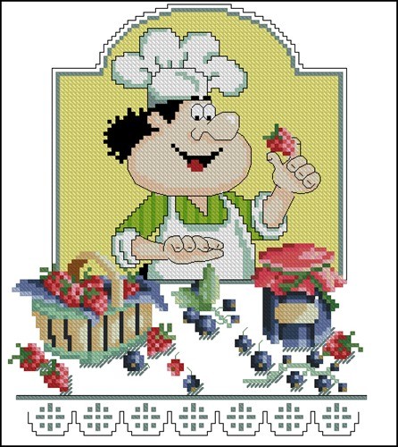 Поваренок "Варенье из ягод"