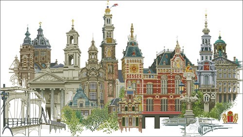 Amsterdam Skyline