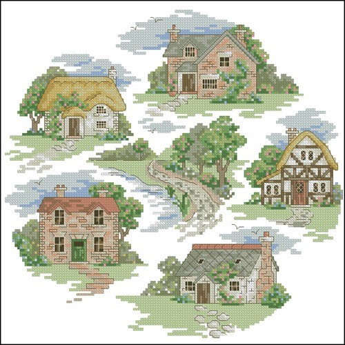 Five Charming Cottages