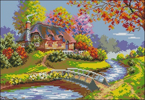 Cottage by the River