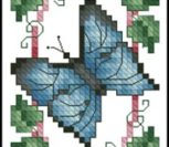 Butterfly and Bluebells Bookmark Butterfly and Bluebells Bookmark