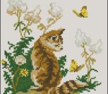 Котик и бабочки Котик и бабочки
