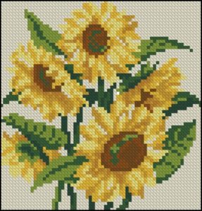 Vervaco 1200-515 Sunflowers Vervaco 1200-515 Sunflowers