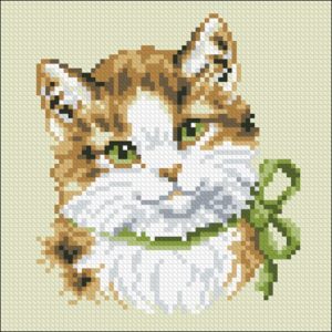 Green Eyed Cat Cushion Green Eyed Cat Cushion