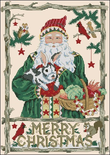 Woodland santa