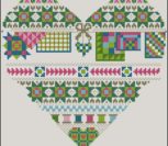 Patchwork heart (spring) Patchwork heart (spring)