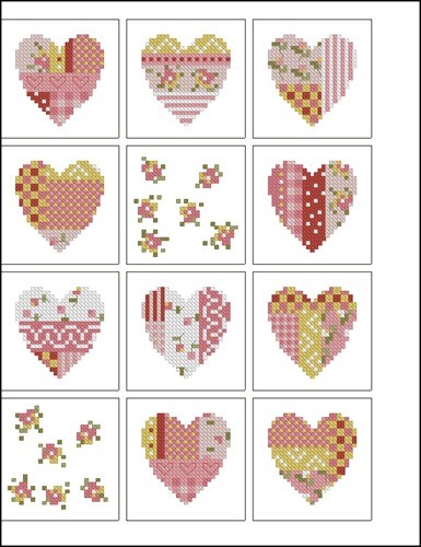 Patchwork Hearts Collection