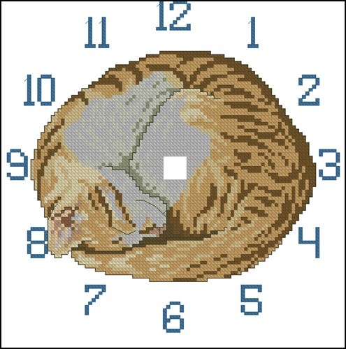 Cat Clock