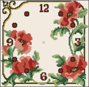 Poppy Clock Poppy Clock