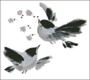 Flying Sparrows Sketch