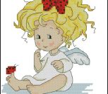 Angel and ladybird Angel and ladybird