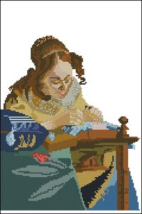 The Lacemaker at Work The Lacemaker at Work