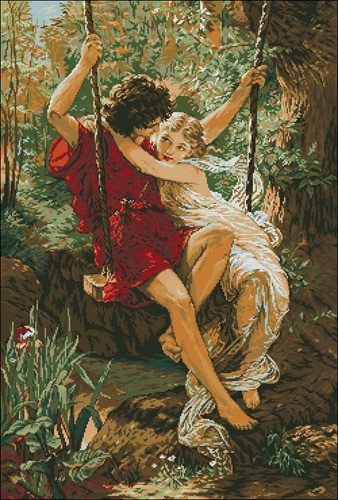 Lovers on a Swing