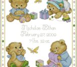 Baby Bears Birth Sampler Baby Bears Birth Sampler
