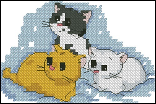 Three Kittens