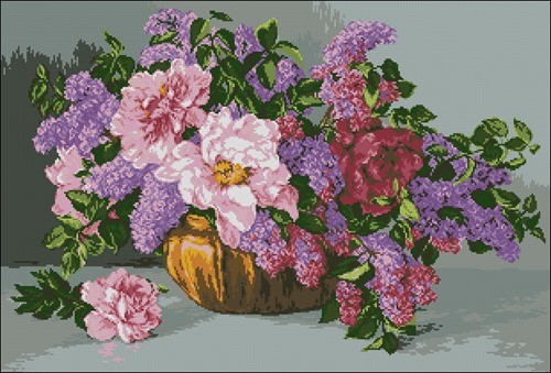Корзина с цветами