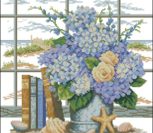 Hydrangeas and Shells Hydrangeas and Shells