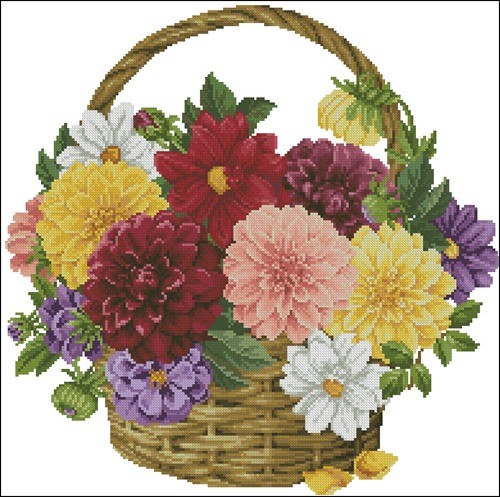 Dahlia Basket