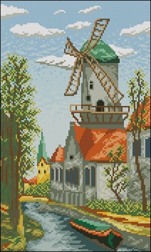 Windmill in Town