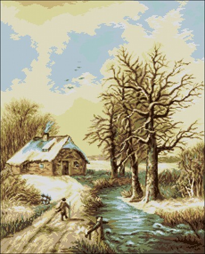 Romanian Winter Landscape