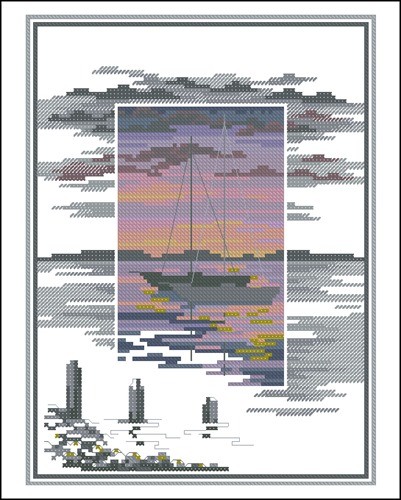 Sunset at Water's Edge
