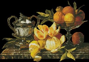 Still life of oranges and lemons Still life of oranges and lemons
