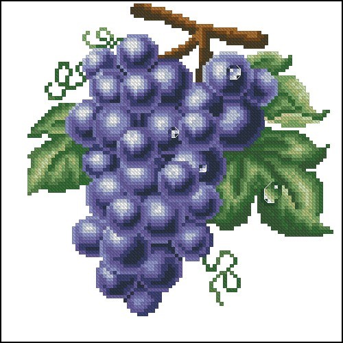 Виноград (синий)